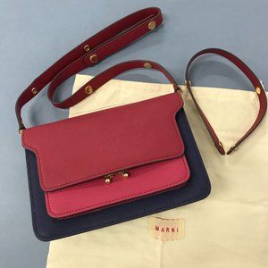 Marni Trunk Bag Medium In Leather